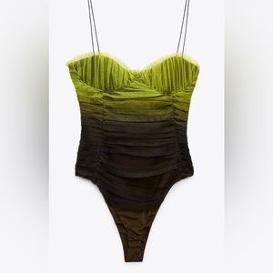 Ombré Tulle‎ Bodysuit